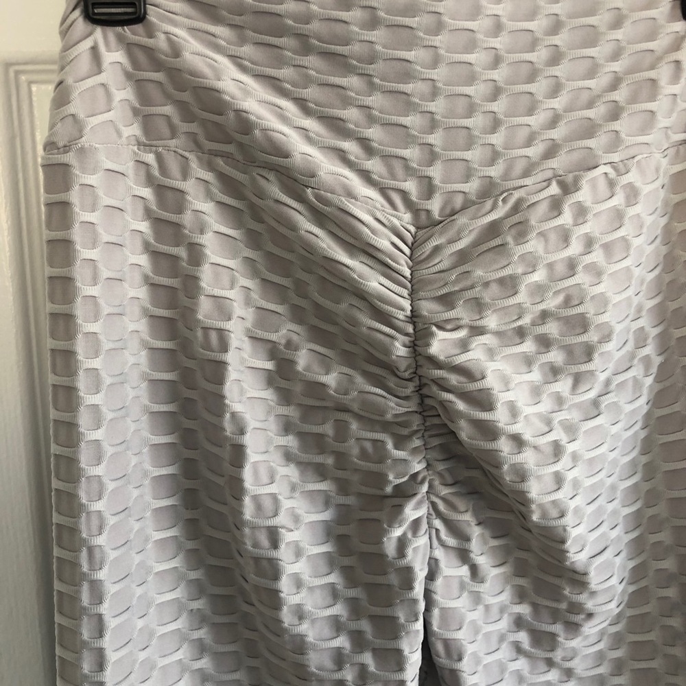 AntiCellulite Bubble Gray Workout gym Leggings